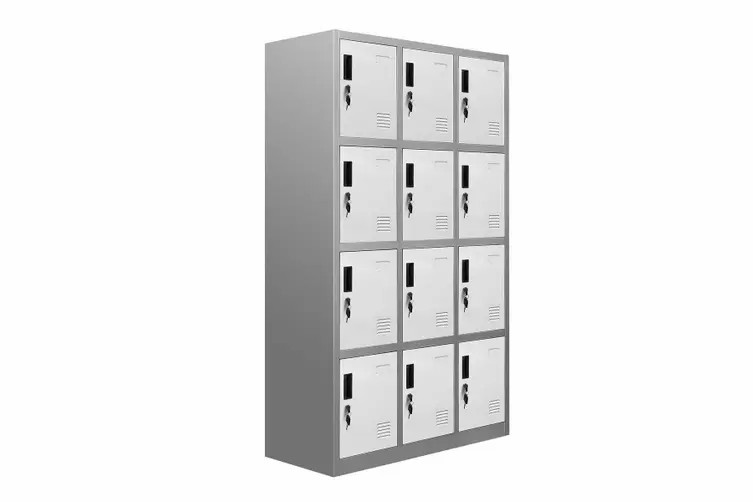 Nine Door Metal Locker