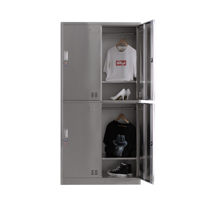 4 Doors Stainless Steel Lockers