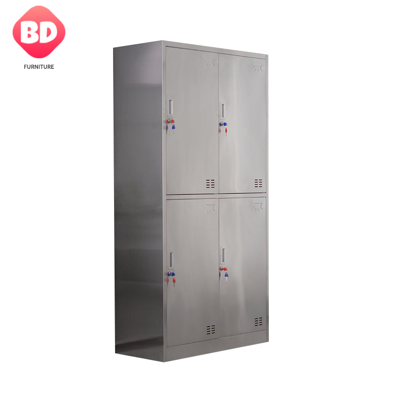4 Doors Stainless Steel Lockers
