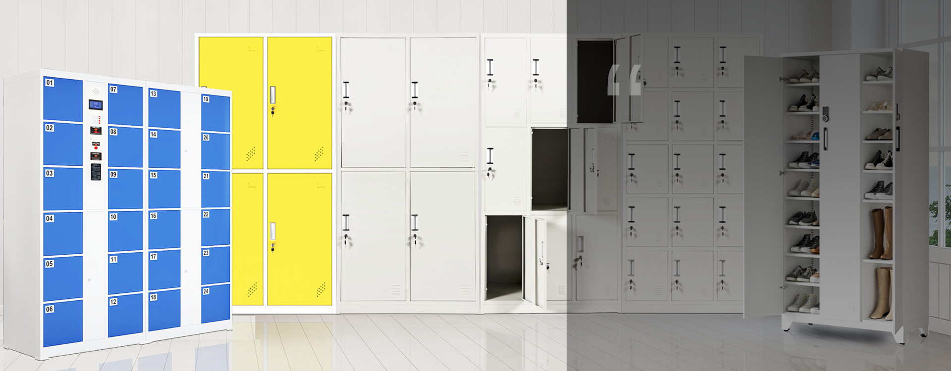 High-quality steel office furniture with meticulous material selection and manufacturing to meet market demand for diverse products