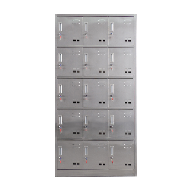 15 Doors Stainless Steel Lockers