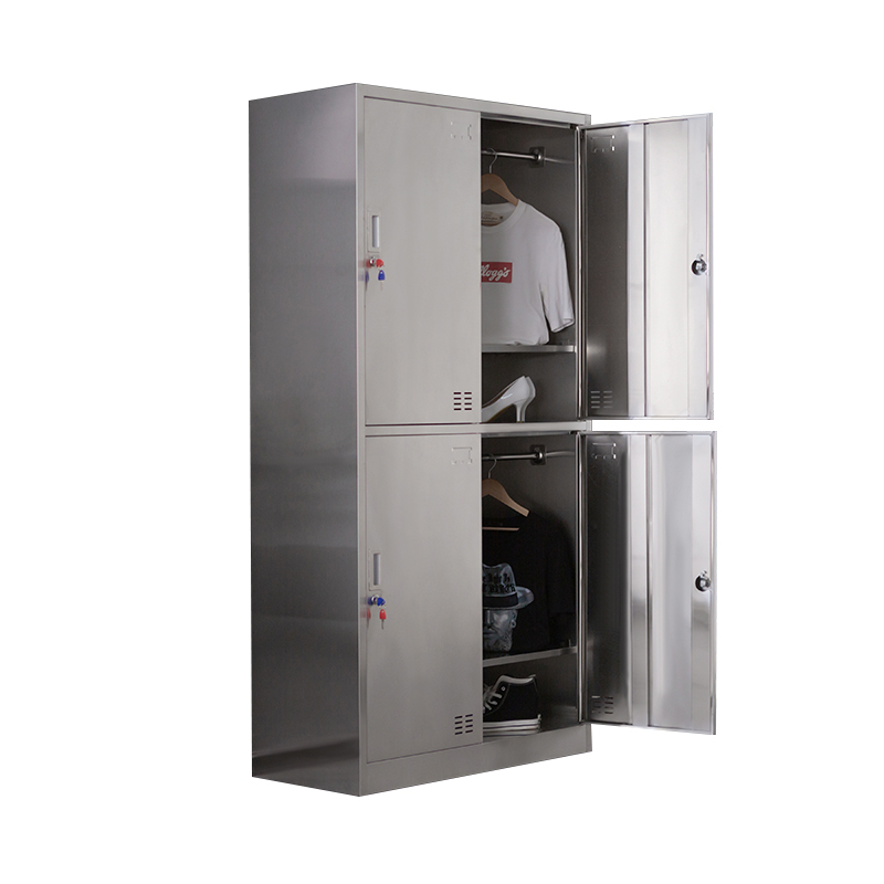 4 Doors Stainless Steel Lockers