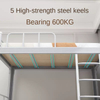Steel double iron bunk Bed beddetachable Metal Frame Bunk Beds Metal Bed