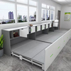 Wood and steel made smart multipurpose folding bed office nap Bed Mechanism Furniture Frame wooden wall bed with computer de