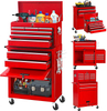 Removable Heavy Duty Tool Cabinet Chest Trolley Workshop Steel Toolbox With Casters
