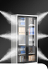 Factory directly two doors filing storage cupboard sliding door book documents cabinet
