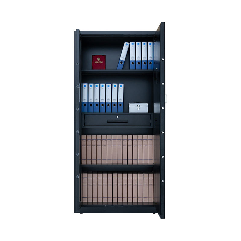 Full-body security file cabinet, two-color optional, with password lock