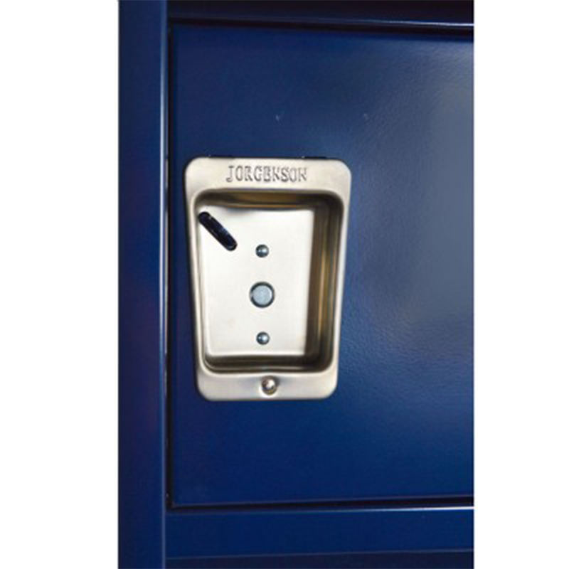 School metal sports lockers,stadium style athletic gear locker with an open design, football and baseball storage locker