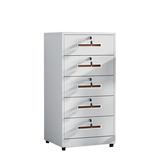 Hot Selling Metal Cabinet Under Desk Cabinet Office File Cabinet Five Drawers Multi Color