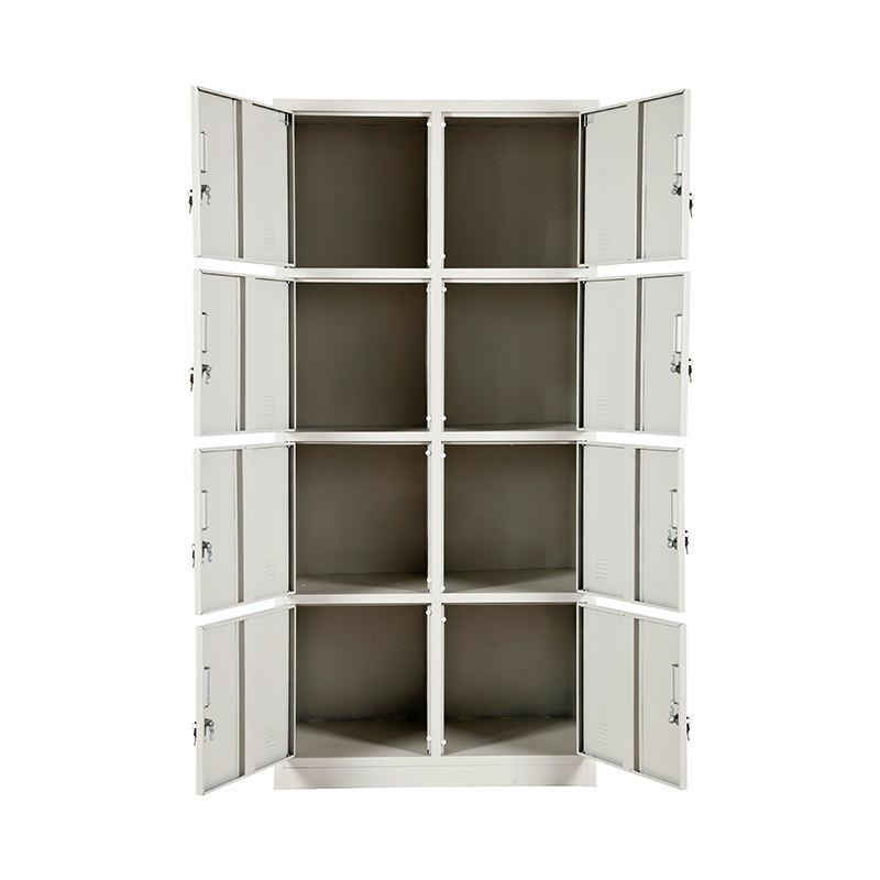 Hot sale 8 Door metal cabinet Steel Locker Metal Gym Storage Locker for Changing Room Steel Wardrobe lockers gym