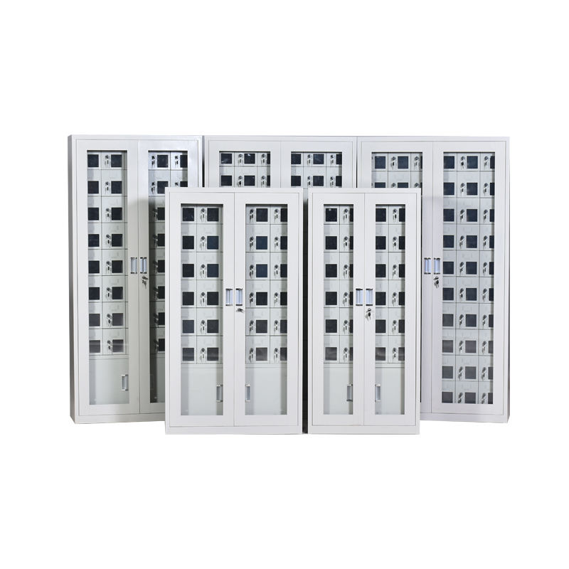 Multi-purpose Key Lockers Cell Phone Charging Storage Locker Steel Cabinet
