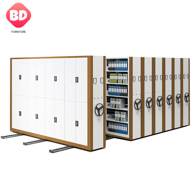 High Loading Capacity Metal Compact File Shelving Mobile Archive Storage Cabinet steel mobile compactor