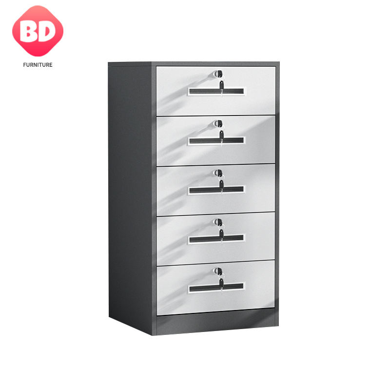 Competitive price Five drawer drawer file cabinet office school file cabinet
