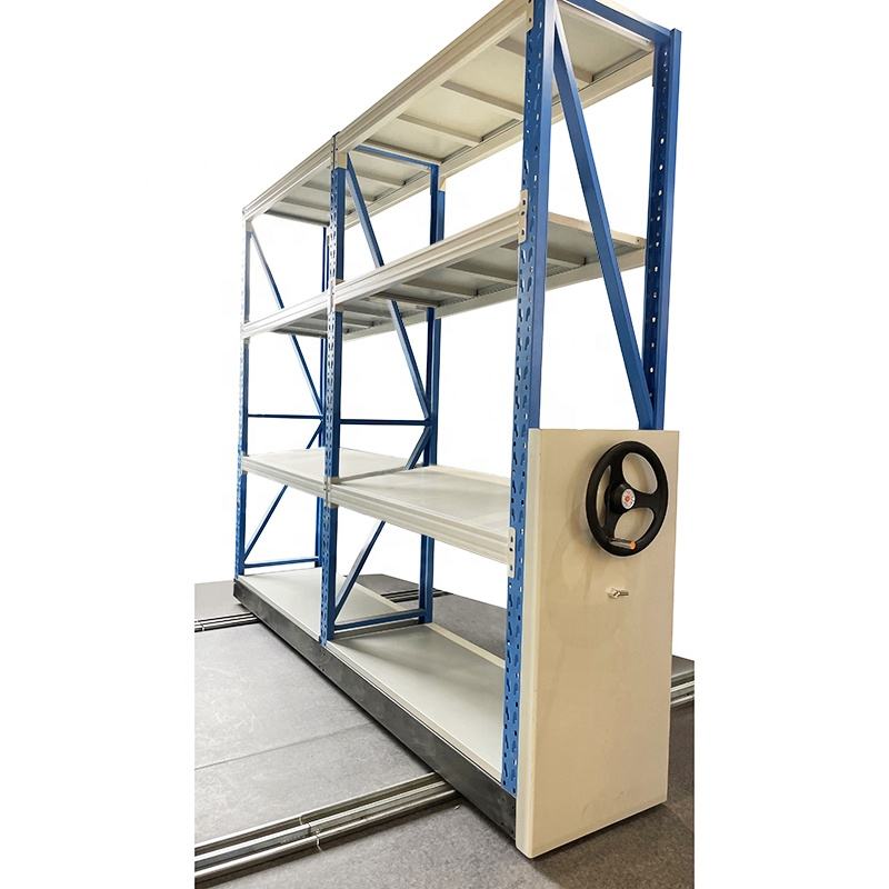Smart Archive Auto High Density Electrical File Compactor Storage System Mobile Shelving Heavy Duty Rack Factory