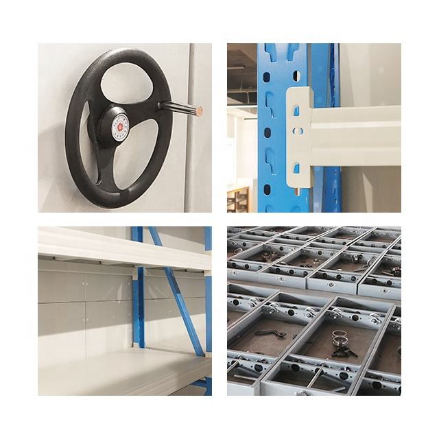 Smart Archive Auto High Density Electrical File Compactor Storage System Mobile Shelving Heavy Duty Rack Factory