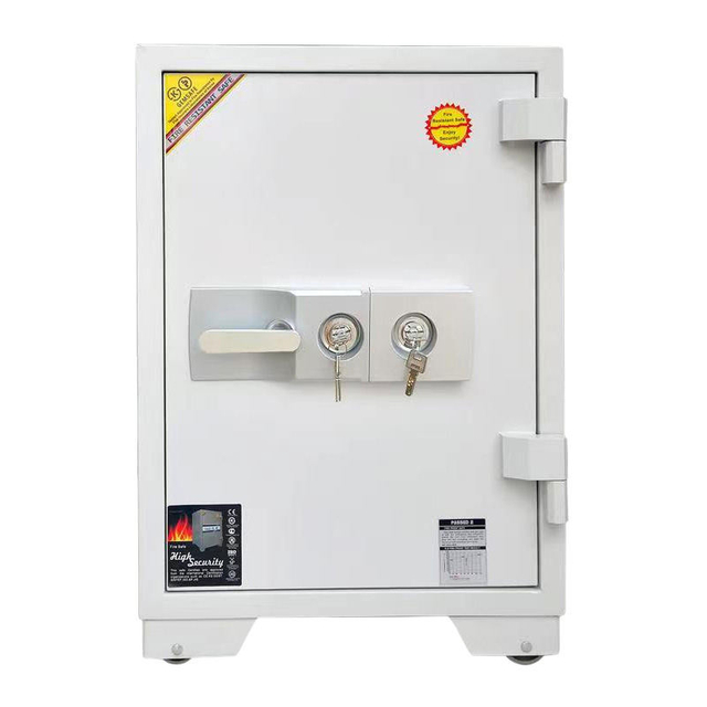 Fireproof portable safety box locker, high quality fire resistance lock digital metal cabinet for bank office deposit secure