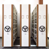 Hand push mobile compactors file storage