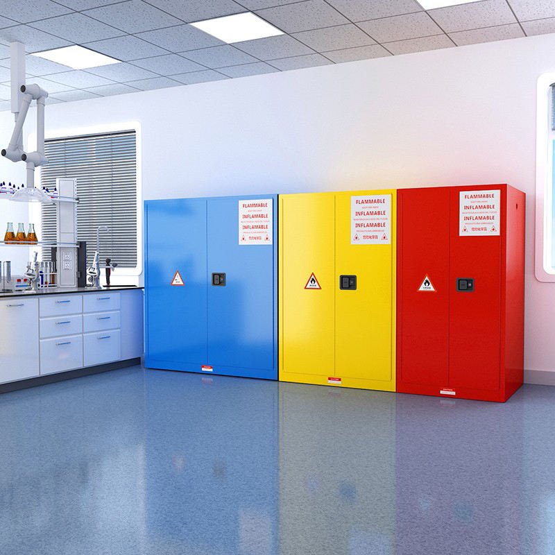 Explosion-proof Steel Lab Chemical Storage Cabinet Laboratory Chemical Material Cabinet