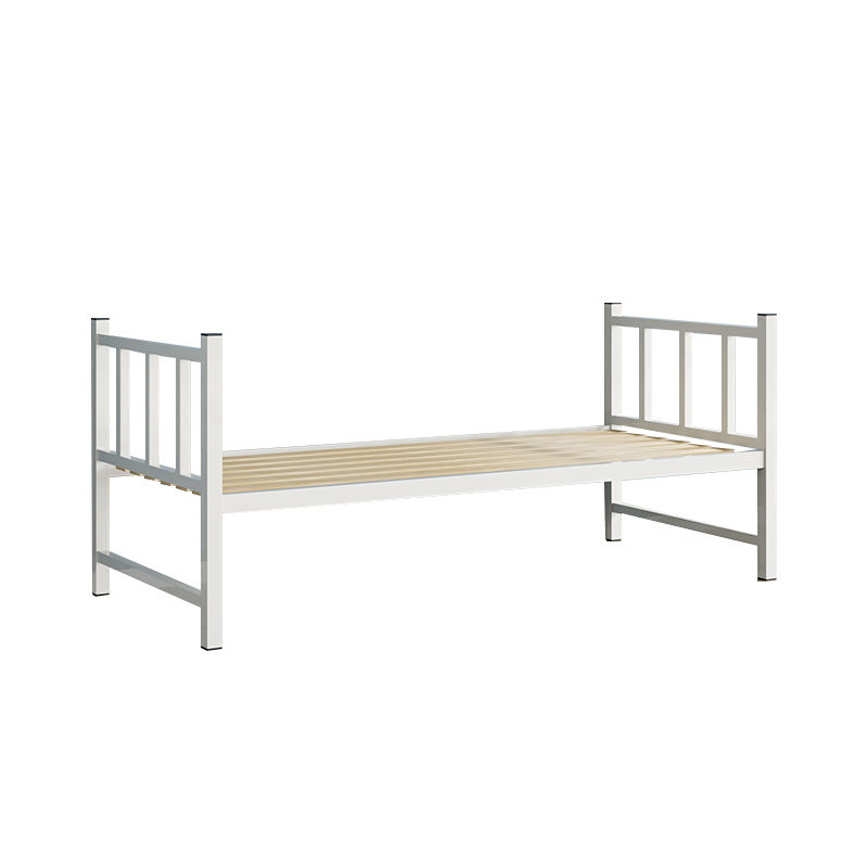 Metal bunk beds square pipe double-layer iron Scool and dormitory adult kids bed home furniture