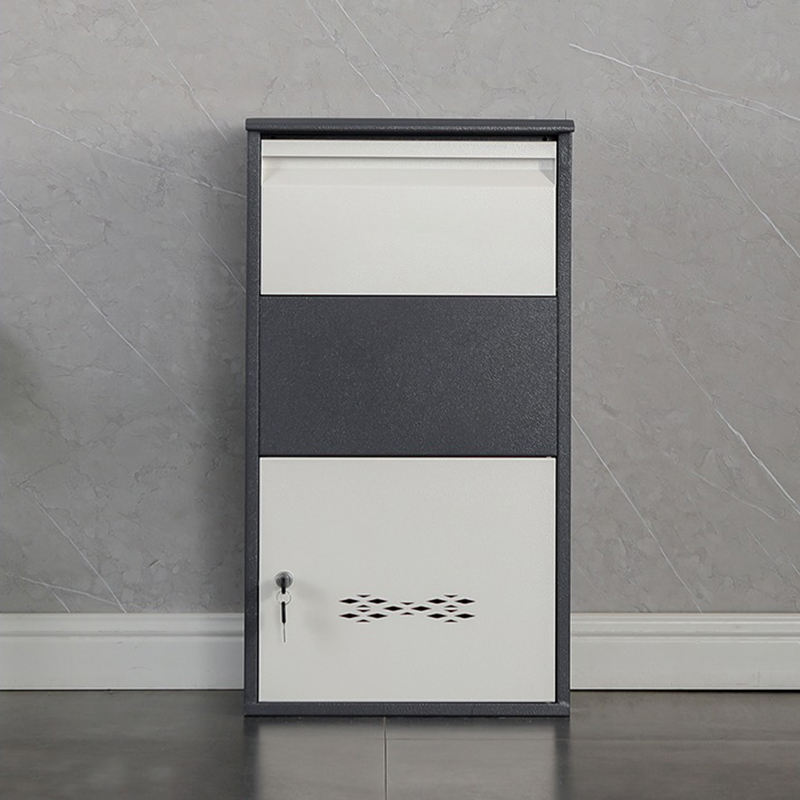 Large Delivery Box Proof Wood Clothes Waterproof White Antique Customized Delivery Cabinet