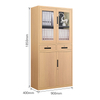 Wood like file cabinet Storage Cabinet office school GYM metal Wood Grain File Cabinet