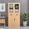 Wood like file cabinet Storage Cabinet office school GYM metal Wood Grain File Cabinet