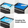 Knock-down structure office metal 3 drawer file cabinet storage 3 drawers mobile pedestal steel