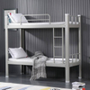 Cheap metal twin size bunk beds steel double decker bed single bett etagenbett letto a castello