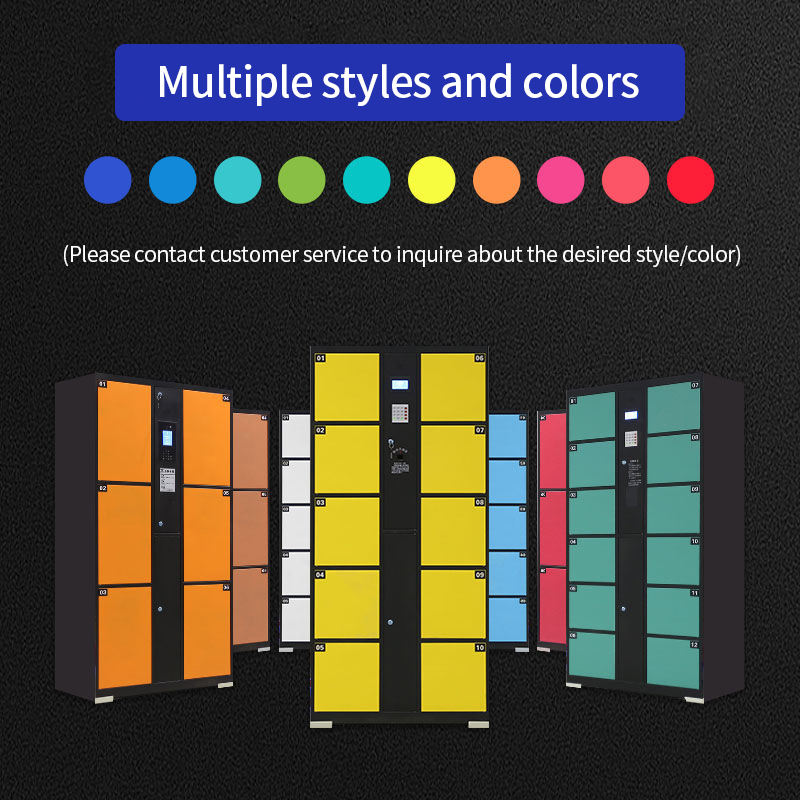 Low price 36-door self-coding bag storage cabinet, intelligent system item delivery cabinet