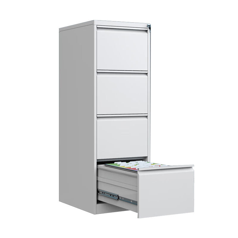 4 drawer steel filing cabinet/factory directly supply slide metal file kitchen drawer cabinet