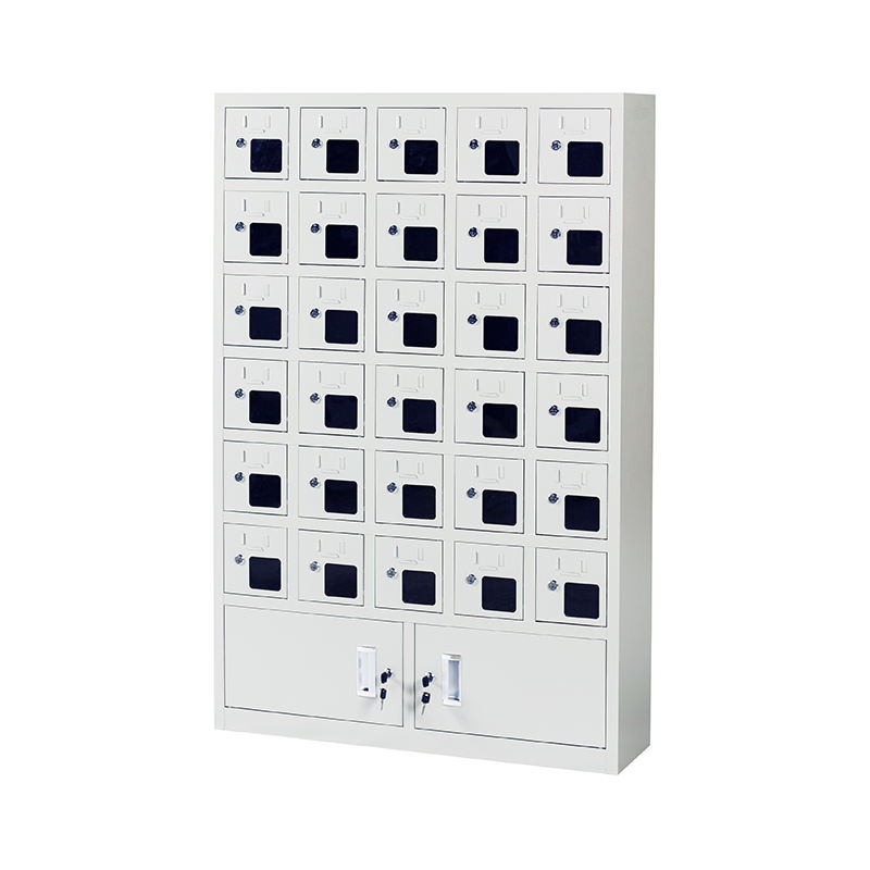 competitive price cell phone cabinet with charging facilities, staff mobile phone storage cabinet