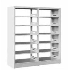 Luoyang Hot Sale Modern School Bookcase Design Steel Metal Library Bookshelf Price Cheap