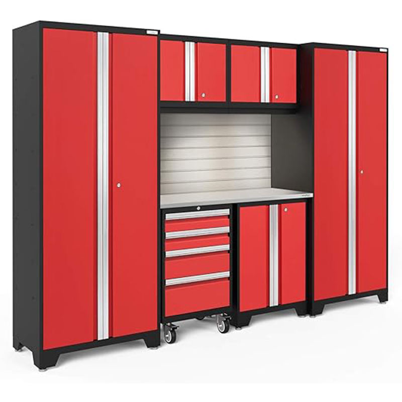 New 72 inch 18 Drawers Combination Tool Cabinet, Warehouse Large Steel Garage Tool Chest Replacement Parts Box Cabinet