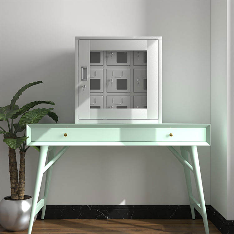 Customized Steel Electronic Smart lock Mobile Phone Charger Locker Cell Charging Station Storage Cabinet