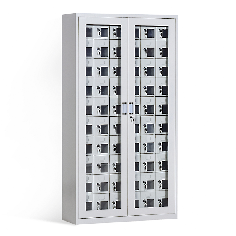 Double locked Cell phone charging locker timer switch for examination room