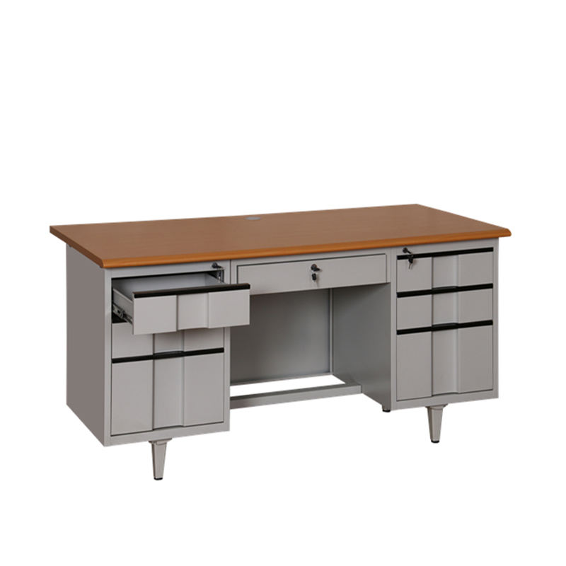 Fashion metal desk office table desk metal office metal desk storage