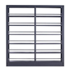 cheap University School Furniture Double Sided metal Library Bookcase Steel Book Shelves