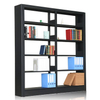 High quality steel bookcase library metal racks