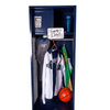 School metal sports lockers,stadium style athletic gear locker with an open design, football and baseball storage locker