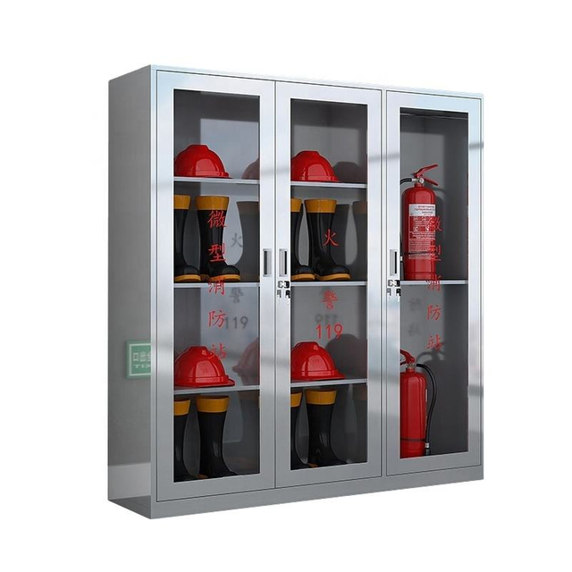 Fire Control Cabinet stainless steel Fire Protection equipment Tool Cabinet