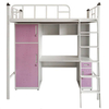 Home furniture metal beds literas bunk bed with desk student low price igitanda kinini hamwe numunyeshuri