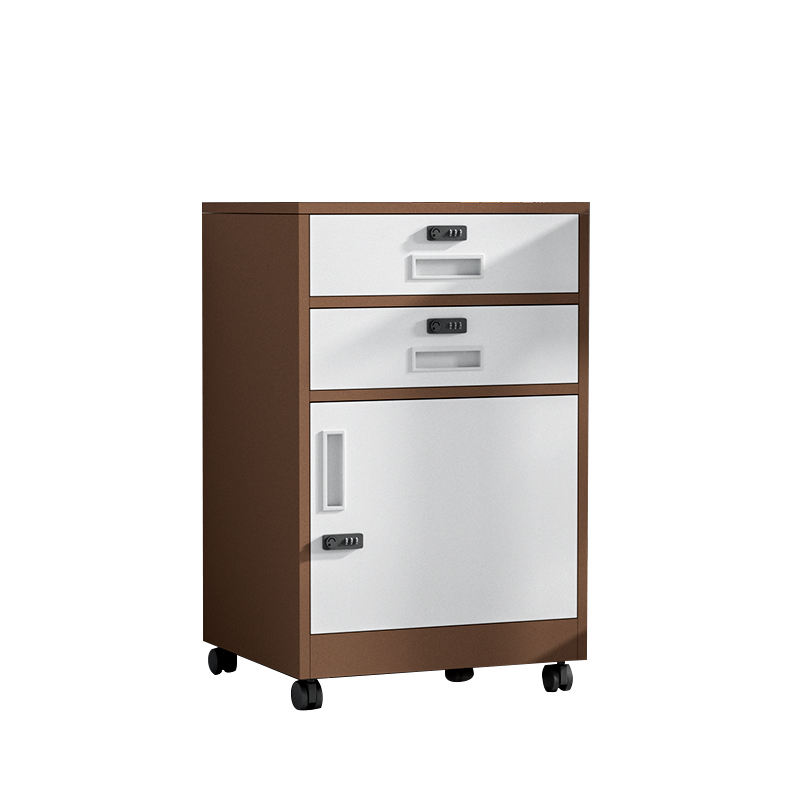 Hot Selling low price multiple colors office cabinet with two drawer password lock file cabinet with wheels