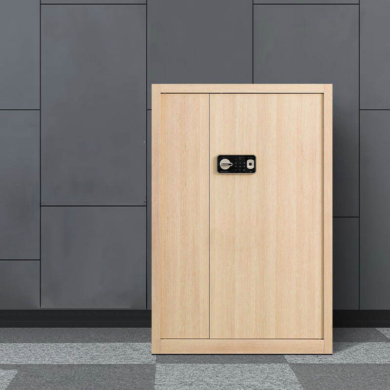 Electronic Security Safe Box, Fingerprint Biometric Wall Lock Cash Strongbox