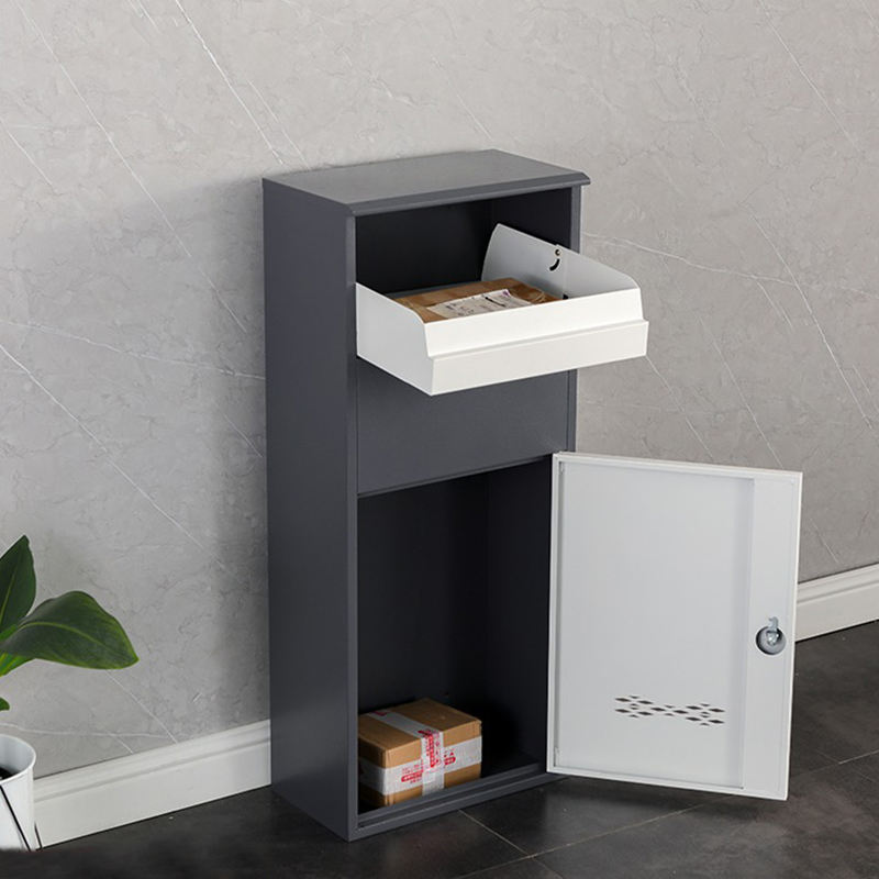 Large Delivery Box Proof Wood Clothes Waterproof White Antique Customized Delivery Cabinet