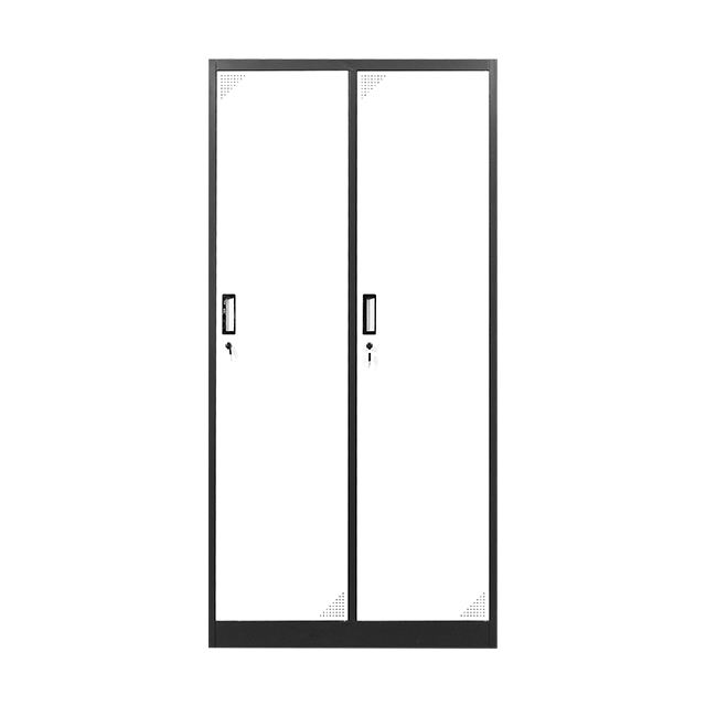 Middle East market purchase construction engineer project product 2door steel locker gym clothes steel storage cabinet