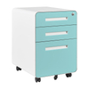 Movable filling cabinet metal filing movable steel drawer