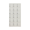 18 Door Steel Storage Locker metal Locker Cabinet changing Room wardrobe cupboards Gym School Staff steel lockers gym