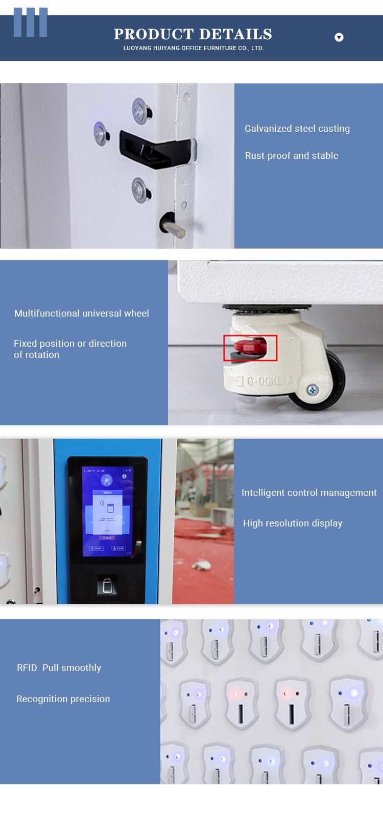 RFID smart key locker is used in BB hotels Logistics vehicles loss management can track usage records