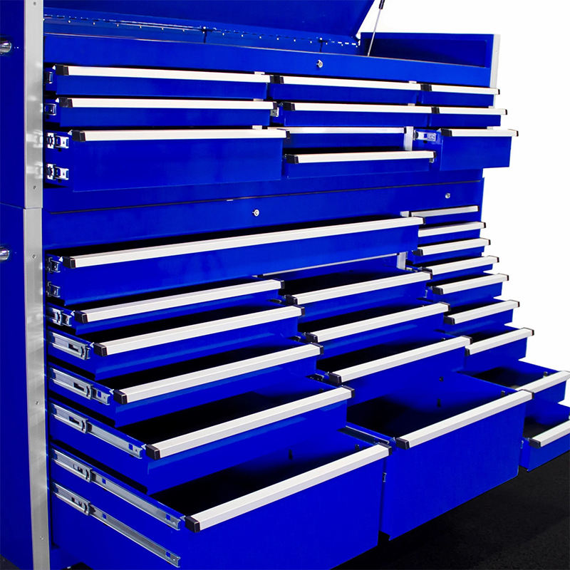 General 7 Drawers Trolley Tools Box Set Combine Kit Rolli ng To ol Drawer Box Cabinet Garage Metal for professional working