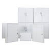 Wall-mounted key cabinet is safe and effective for outdoor installation